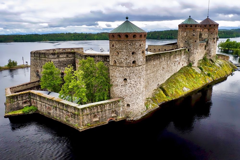 Finlandia-Savonlinna-Savonlinna castle art print by Michele Molinari for $57.95 CAD